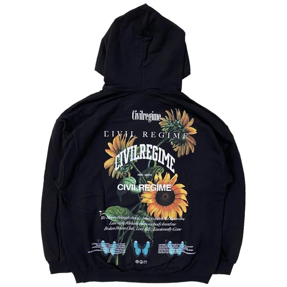 Civil Regime Other - Civil Regime Men's Ultra Bloom Hoodie Sweatshirt